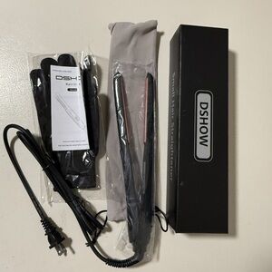 DSHOW Small Hair Straightener 1/2" Flat Iron – Model HL-018